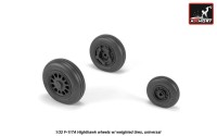 Armory ARAW32305 Lockheed F-117A Nighthawk wheels 1/32