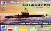 Bronco NB5022 ПЛАРБ "Юрий Долгорукий” 1/350