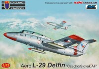 Kovozavody Prostejov KPM72458 Aero L-29 Delfin "Czecho/Slovak AF" 1/72