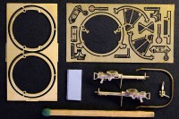 Mini World A4878 Lewis Mk II twin machine gun on the Scarff ring (UK) 1/48