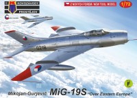 Kovozavody Prostejov KPM72496 Mikojan-Gurjevic MiG-19S "Over Eastern Euope" 1/72