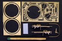 Mini World A4879 Lewis Mk III twin machine gun on the Scarff ring (UK) 1/48