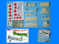 AML AMLA48024 Polikarpov I-16 UTI-4 Interior set (Russia) 1/48