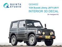 Quinta studio QD24022 Suzuki Jimny JA71-JA11 (Hasegawa) 1/24