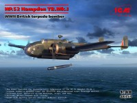 ICM 48353 HP.52 Hampden TB.Mk.I British Torpedo Bomber 1/48