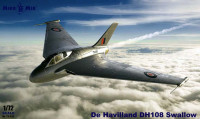 MikroMir 72-022 De Havilland DH108 Swallow 1/72