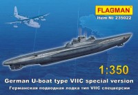 Flagman 235022 Германская подлодка типа VII C спец.версии 1/350