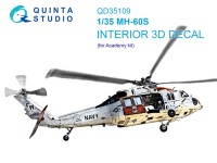 Quinta Studio QD35109 MH-60S (Academy) 1/35