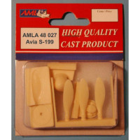 AML AMLA48027 Avia S-199 propeller with tool (resin set) 1/48