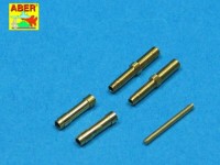 Aber A32010 Set of 2 German barrels for aircraft 30mm machine cannons Mk.108 with blast tube 1/32