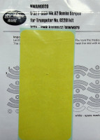 New Ware NWA-M0020 1/32 Mask F-105D Mk.82 Bomb Stripes (TRUMP 02201)