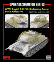 RFM 2043 T-34/85 Bedspring Armor (Berlin Offensive) 1/35