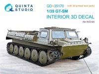 Quinta studio QD+35170 ГТ-СМ (AVD) (с 3D-печатными деталями) 1/35