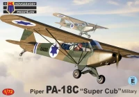 Kovozavody Prostejov 72539 Piper PA-18C 'Super Cub' Military (4x camo) 1/72