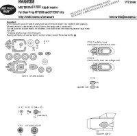 New Ware M1359 Mask MiG-19P/PM EXPERT (CL.PROP) 1/72