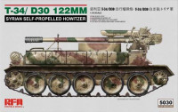 RFM 5030 T-34/D-30 122MM 1/35