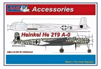AML AMLA32027 Heinkel He 219 A-0 Conversion set 1/32
