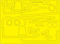 New Ware NWA-M0199 1/24 Mask Mustang P-51D,K,Mk.IVA EXPERT (AIRF/HEL)