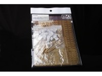 Mk1 Design MS-20008 USS Iowa USS Iowa BB-61 Armament Set6 Large sized Brass Photo Etched Parts / 226 Brass Metal Parts / 9 Resin Parts also included 1/200