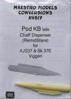 Maestro Models MMMK4817 Chaff pod KB late 1/48