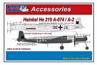 AML AMLA32029 Heinkel He 219 A-074/A-2 Conversion set 1/32