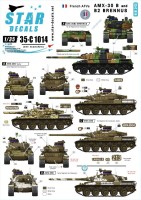 Star Decals 35-C1014 AMX-30B2 French Main Battle Tank Brennus French AMX-30B 1/35