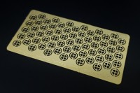 Brengun BRL-32051 Tie down points - cross type (PE set) 1/32