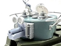 A-resin 35161 БТ-7А башня с пушкой КТ-28 на радийный танк (Тамия, ВЭ, Звезда, АРК) 1/35