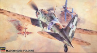 Hasegawa 09132 Самолет MACCHI C.202 FOLGORE (HASEGAWA) 1/48