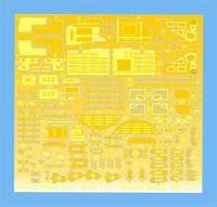 Metallic Details MD7212 MiG-25. Wheel bays 1/72
