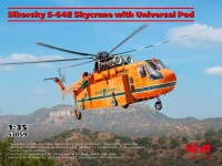 ICM 53059 Sikorsky S-64E Skycrane with Universal Pod 1/35