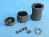 Metallic Details MDR3201 Lockheed-Martin F-35A Lightning II Jet nozzle (designed to be used with Italeri kits) 1/32