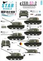 Star Decals 35-C1030 ZSU-57-2. Soviet, Poland and DDR 1/35