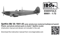 IBG 80001 Spitfire Mk.Vb 1941-43 early w. (ESSENTIALS) 1/72