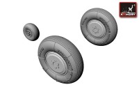 Armory ARAW48003 Yakovlev Yak-1 wheel set 1/48