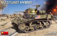 Miniart 35446 M3 Stuart Hybrid (4x camo) 1/35
