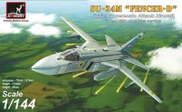 Armory AR14702 Sukhoi Su-24M "Fencer-D" in ex-USSR countries service: USSR, Ukraine, Belarus 1/144
