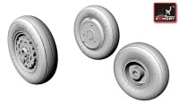 Armory ARAW48008 Sukhoi Su-17/Su-22 wheel set 1/48