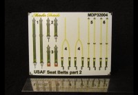 Metallic Details MDP32004 USAF seat belts WWII 1/32