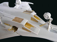 Metallic Details MD4827 Su-35. Air intakes (Kitty Hawk) 1/48