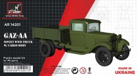 Armory AR14201 GAZ-AA Soviet WWII cargo truck plastic injected kit w/PE parts 1/144