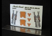 Metallic Details MDP32010 Mikoyan MiG-21, MiG-23, MiG-25 seat belts 1/32