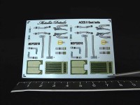 Metallic Details MDP32018 ACES II Seat belts (3D-Printed) 1/32