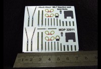 Metallic Details MDP32011 Mk.7 Ejection seat seat belts 1/32