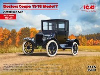 ICM 35830 Doctors Coupe 1918 Model T, American Car 1/35
