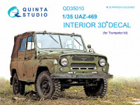 Quinta studio QD35010 УАЗ 469 (для модели Trumpeter) 1/35