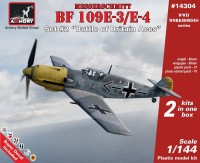 Armory AR14304 Messerschmitt Bf-109E-3 and Bf-109E-4, set #2 1/144