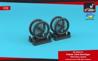 Armory ARAW32101 Palmer Cord Aero Type 700x75mm wheels 4pcs - 3D-printed set 1/32