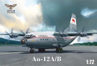 Sova Model 72072 An-12A/B turboprop transporter (2x camo) 1/72