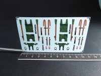 Metallic Details MDP32023 F/A-18 Hornet T-45 Seat belts (3D-Printed) 1/32